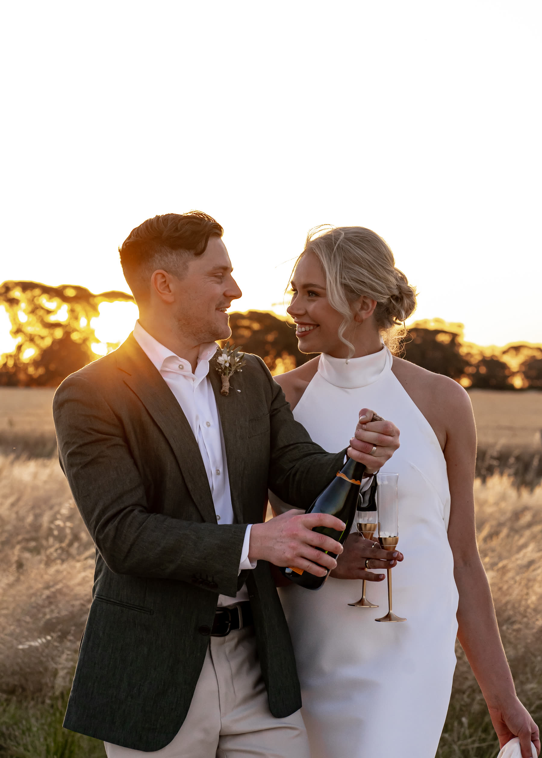 Untimed wedding coverage
